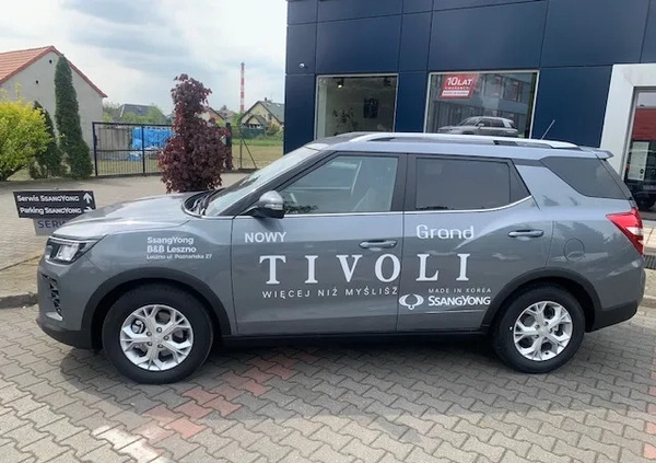 SsangYong Tivoli Grand cena 112000 przebieg: 1320, rok produkcji 2023 z Leszno małe 596